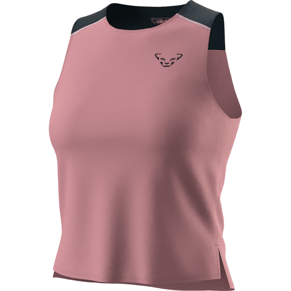 Dynafit W Sky Crop Top Summer Apparel - Womens - Tops Dynafit Large Mokarosa/3010