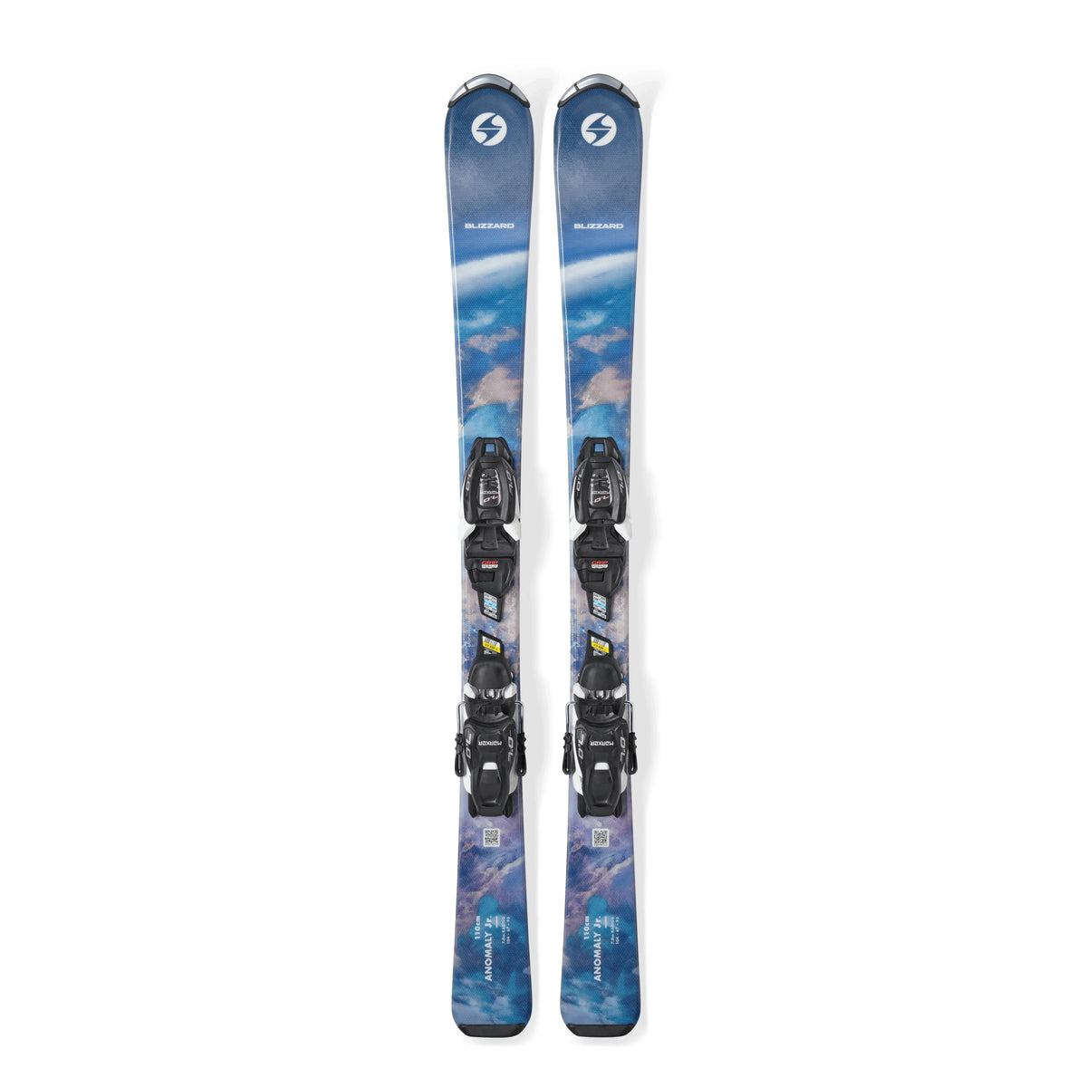 Blizzard Anomaly JR and Marker 4.5 Skis - Alpine Skis - Kids Blizzard