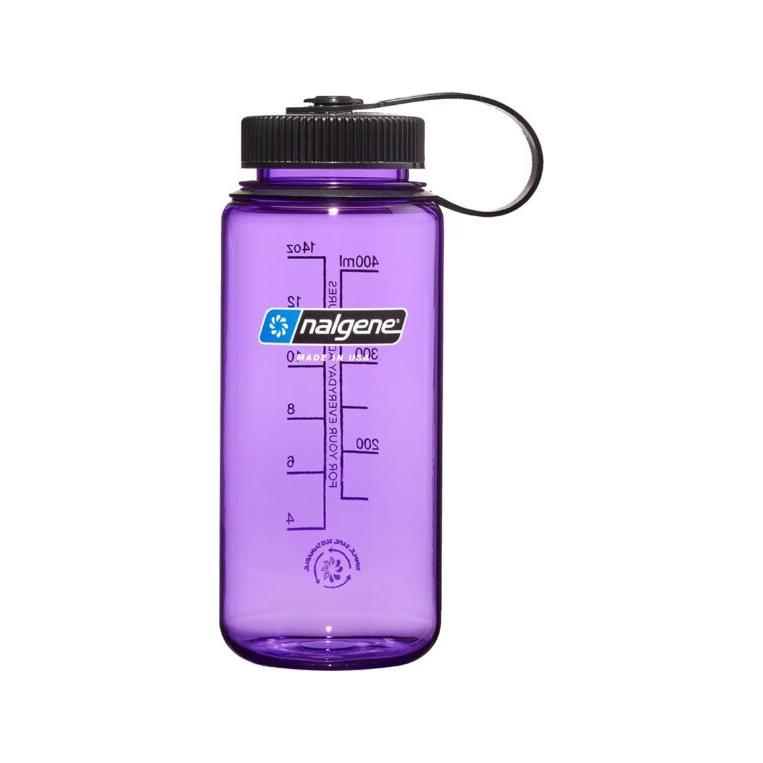 Nalgene 16oz Wide Mouth Water Bottles and Bladders Nalgene Sustain Purple