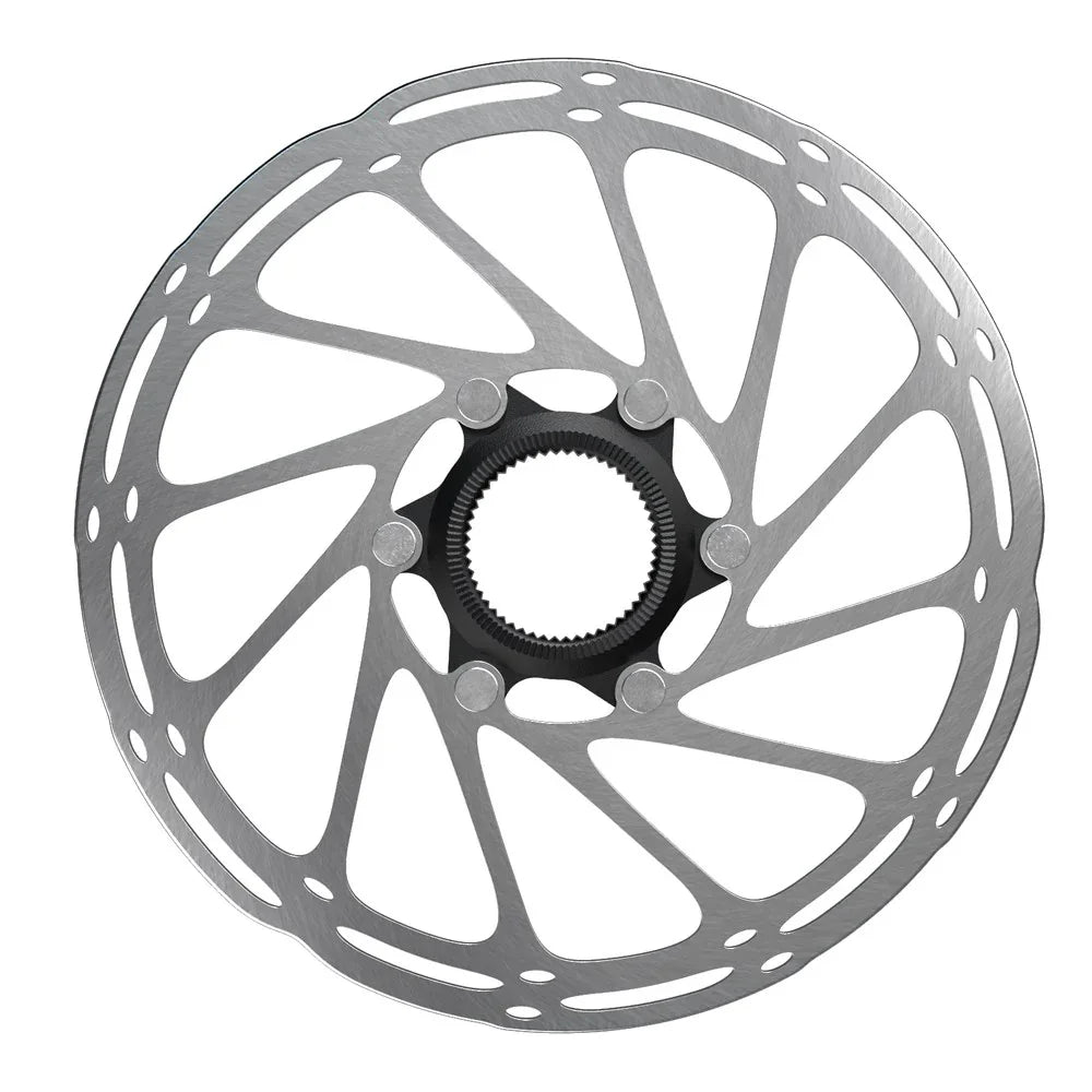 SRAM CenterLine Center-Lock 180mm Rotor with Rounded Edge, Steel Mounting Bolts Cycling Parts - Brake - Disc Brake Rotors SRAM