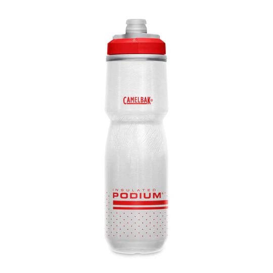 Camelbak Podium Chill 21oz Fiery Red/White Cycling Accessories - Water Bottle Camelbak