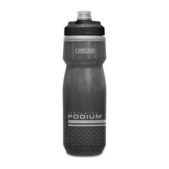 Camelbak Podium Chill Cycling Accessories - Water Bottle Camelbak 21 oz Basalt Grey