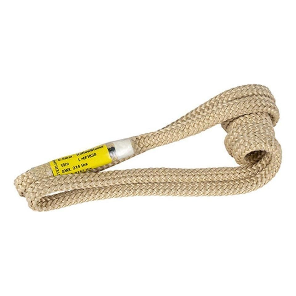 Sterling Hollow Block Summer Gear - Climbing Gear Sterling 6.8mm x 19in Tan