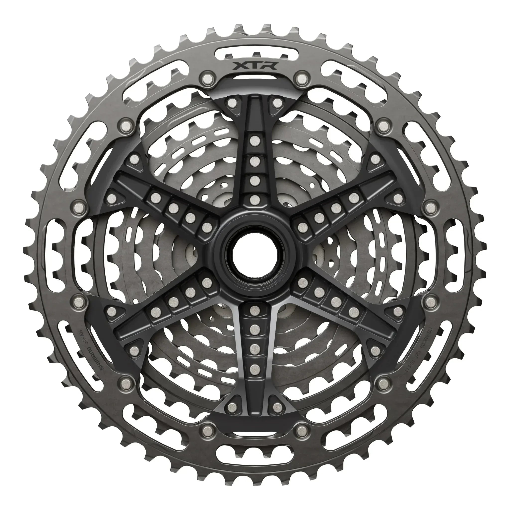 Shimano CASSETTE SPROCKET (CS-M9200-12) XTR - 12-SPEED(HYPERGLIDE+) 10-51T Cycling Parts - Cassette Shimano