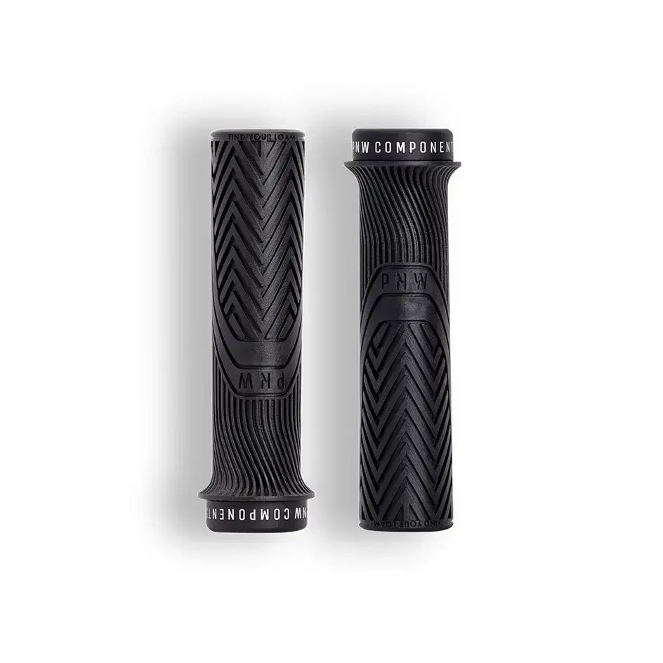 PNW Loam Grip Cycling Parts - Grips-Bar Tape PNW Components Blackout Black Regular