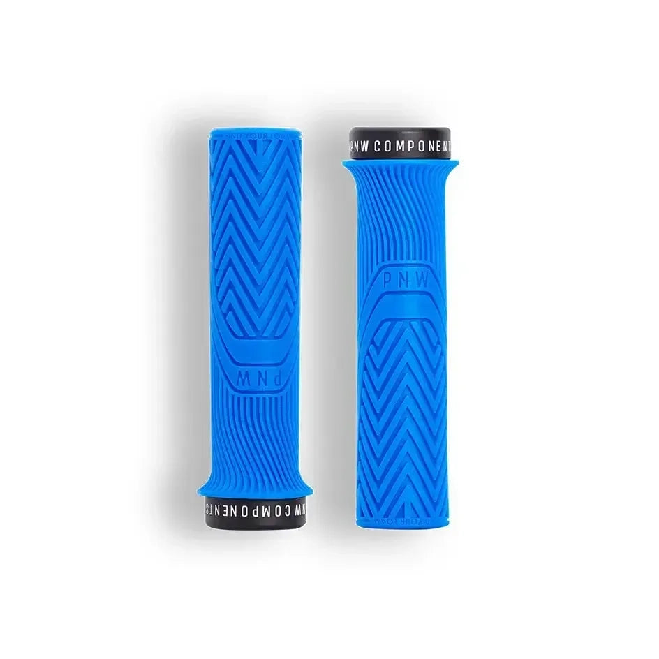 PNW Loam Grip Cycling Parts - Grips-Bar Tape PNW Components Pacific Blue Regular
