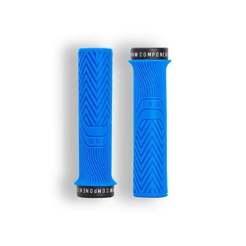PNW Loam Grip Cycling Parts - Grips-Bar Tape PNW Components Pacific Blue Regular