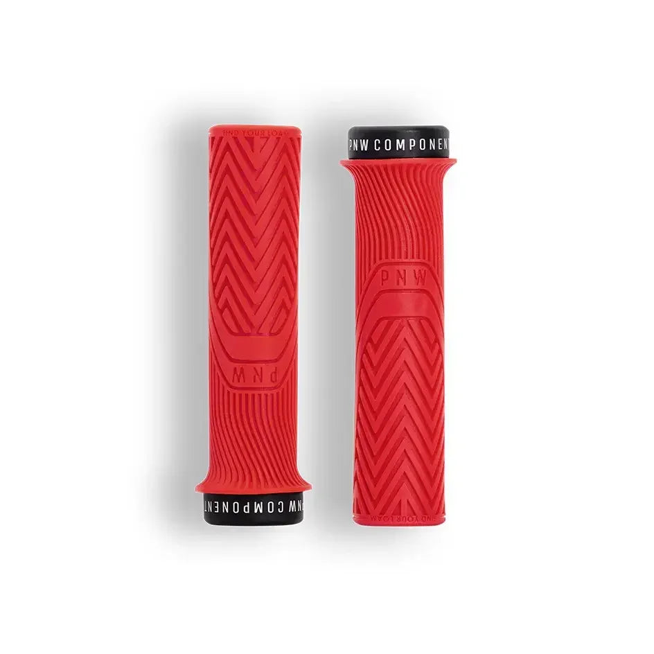 PNW Loam Grip Cycling Parts - Grips-Bar Tape PNW Components Really Red Regular