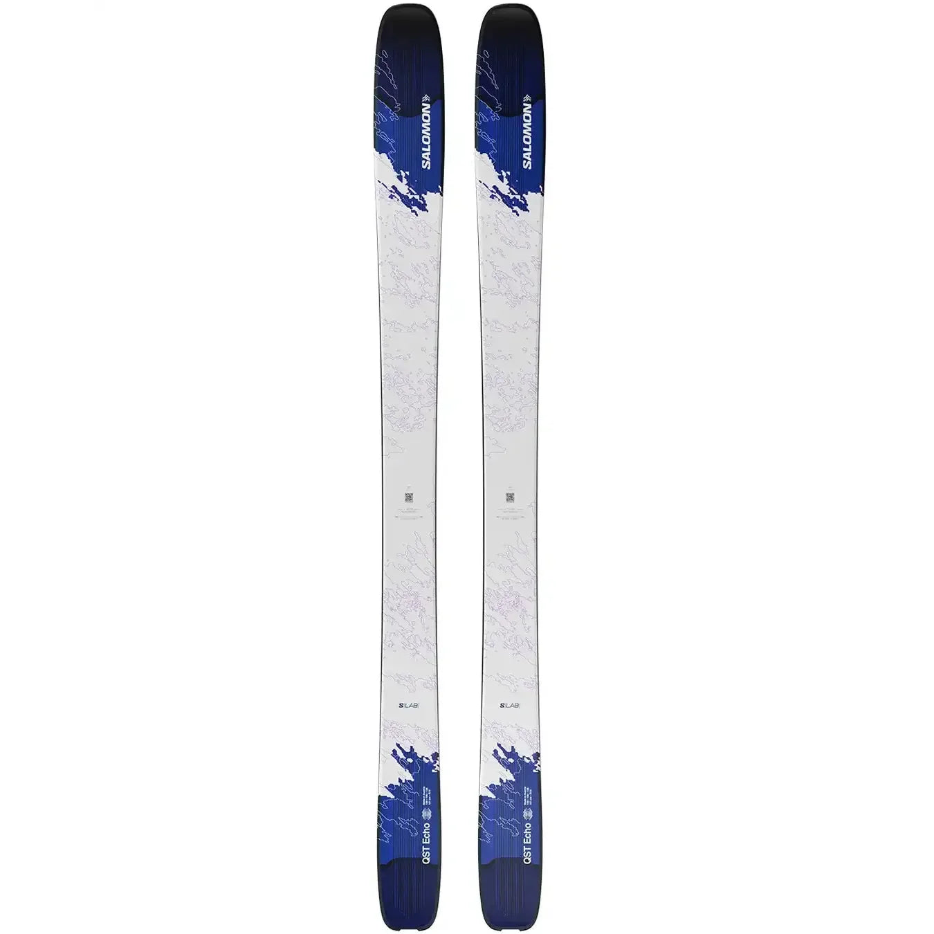 スキー Salomon QST ECHO 106 173cm 2025 Salomon QST Echo 106 173cm Used Demo Skis w Bindings - Powder7