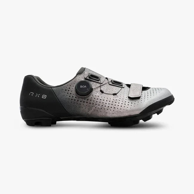 Shimano SH-RX801 Gravel/MTB Shoes Cycling Shoes - Mountain Shoes - Mens Mountain Shoes Shimano 38 Silver