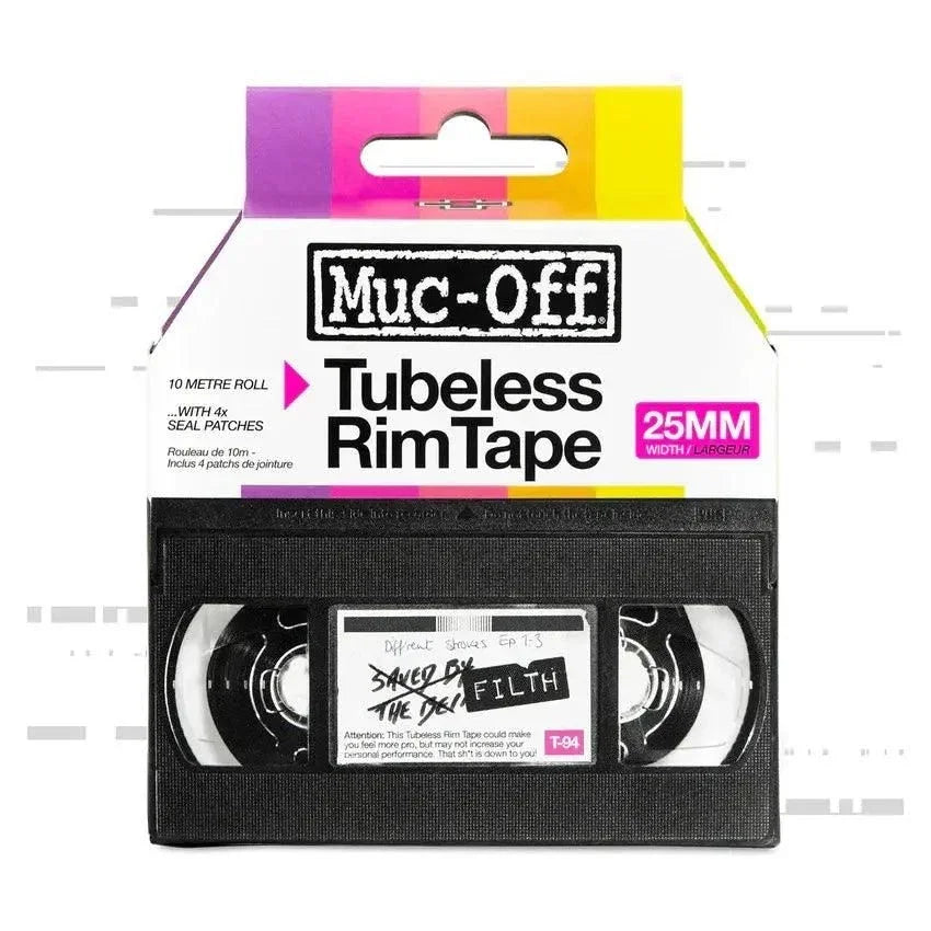 Muc-Off Rim Tape 10m Roll - 25mm Cycling Parts - Wheels - Rim - Tubeless Tape Muc-Off