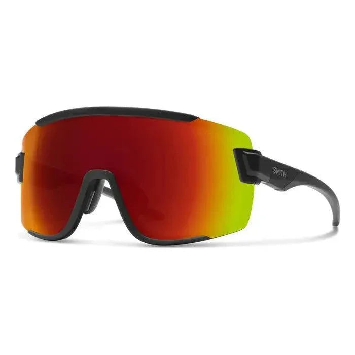 Smith Wildcat Sunglasses Eyewear - Sunglasses Smith Optics Matte Black | ChromaPop Red Mirror