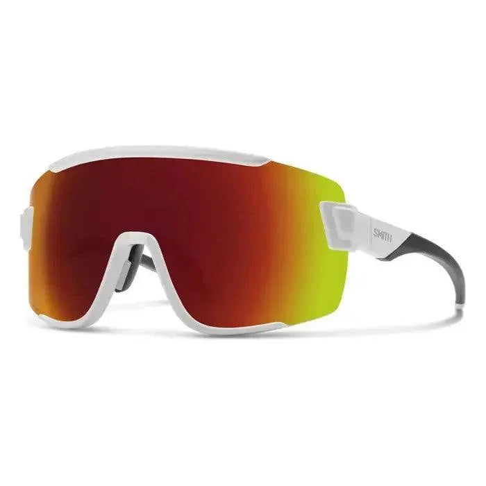 Smith Wildcat Sunglasses Eyewear - Sunglasses Smith Optics White || ChromaPop Red Mirror