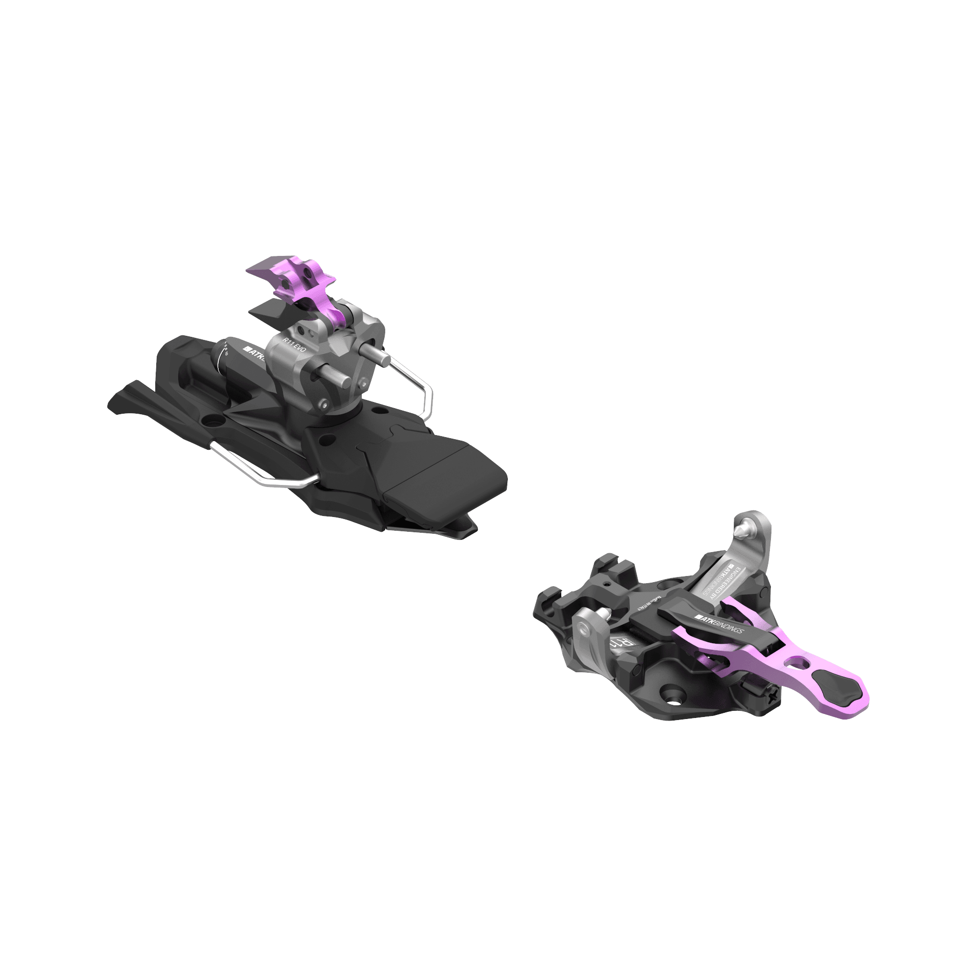 ATK Raider 11 Evo Touring Binding (23/24) Ski Bindings - Touring Bindings - All Mountain ATK 102 mm Black/Purple