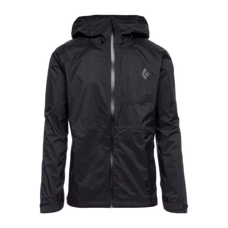 Black Diamond M Treeline Rain Shell Summer Apparel - Mens - Tops Black Diamond XSmall Black
