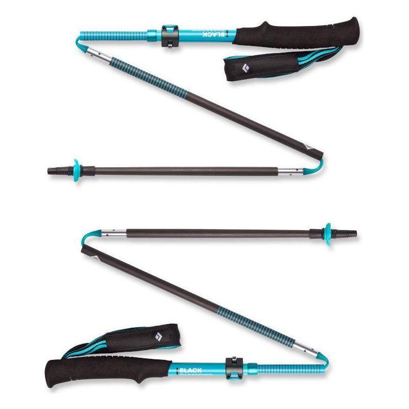 Black Diamond W Distance Carbon FLZ Trekking/Running Poles Poles - Trekking Pole Black Diamond 110 cm