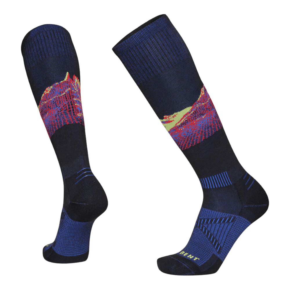 Cody Townsend Pro Series Zero Cushion Snow Sock Winter Apparel - Socks Le Bent S Black