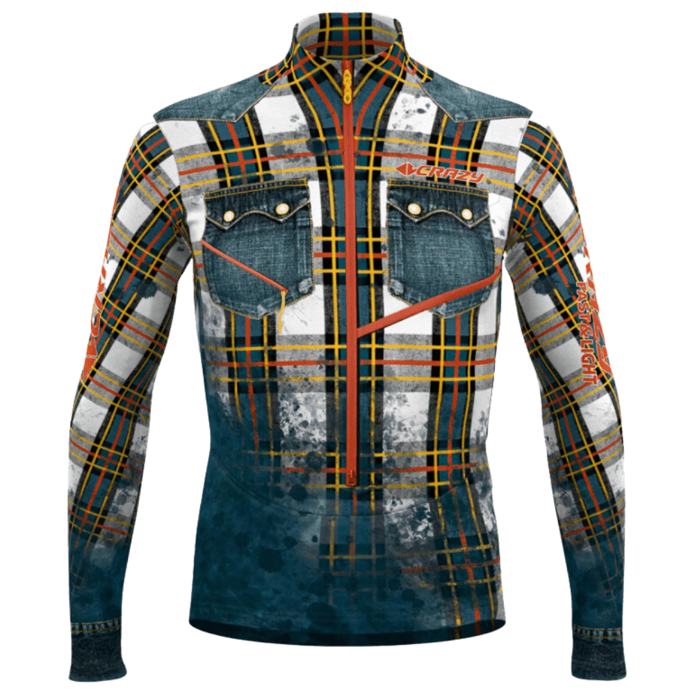 Crazy Hugo Race Top Winter Apparel - Race Suit Crazy Small Scottish Gold