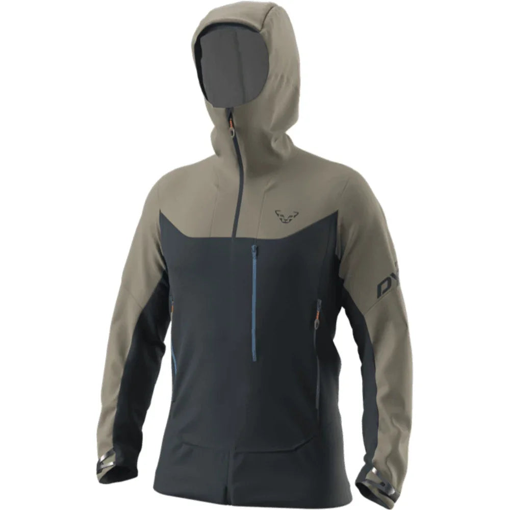 Dynafit M Radical Softshell Jacket Winter Apparel - Winter Apparel Mens Softshell Top Dynafit Small Rock Khaki