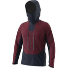 Dynafit M TLT Touring Dynastretch Jacket (2024) Winter Apparel - Winter Apparel Mens Softshell Top Dynafit Small Burgundy