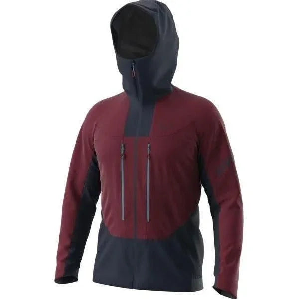 Dynafit M TLT Touring Dynastretch Jacket (2024) Winter Apparel - Winter Apparel Mens Softshell Top Dynafit Small Burgundy