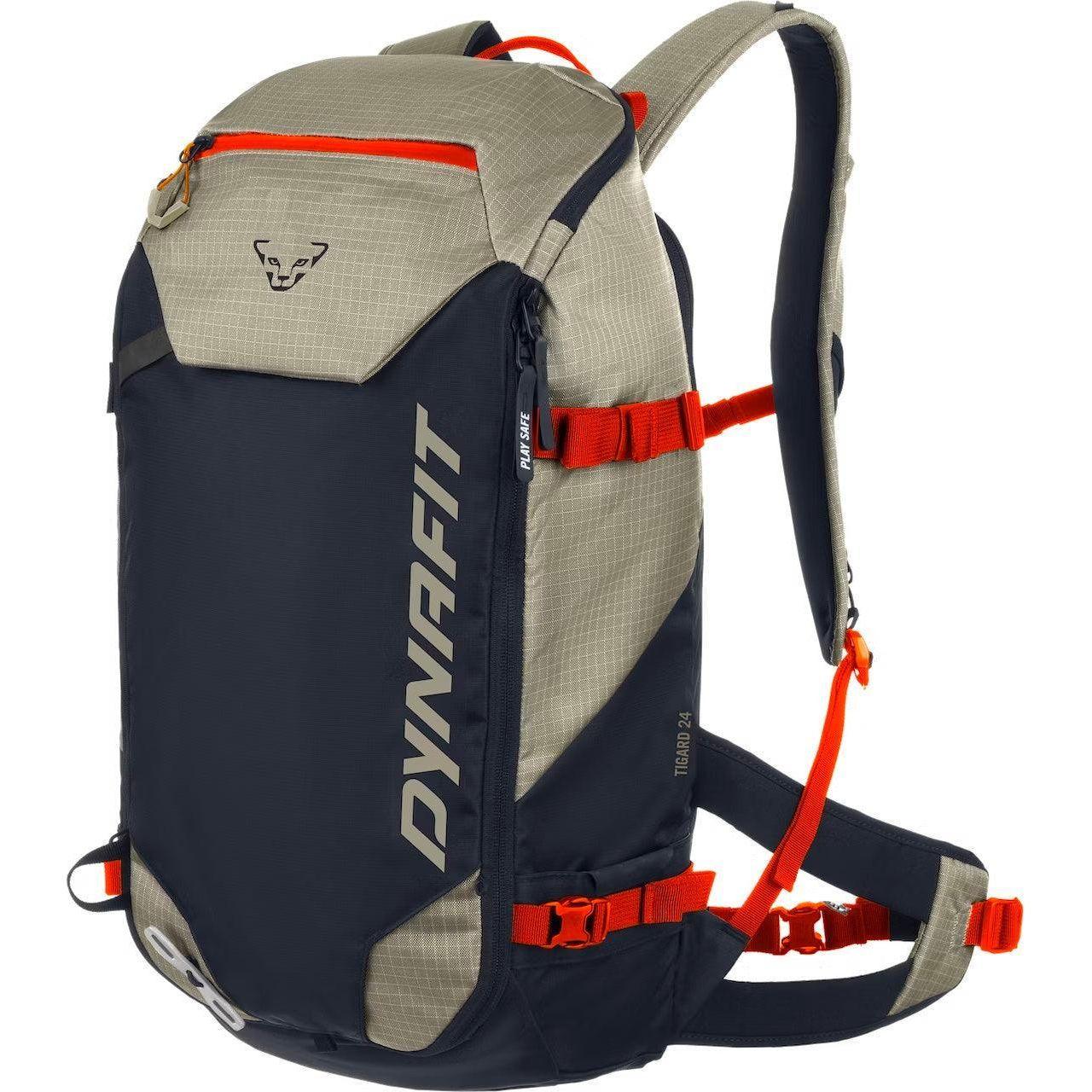 Dynafit Tigard 24 Ski Touring Backpack Backpacks and Bags - Winter Pack Backcountry Dynafit Rock Khaki/Blueberry