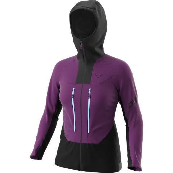 Dynafit W TLT Touring Dynastretch Jacket (2024 Winter Apparel - Winter Apparel Womens Softshell Top Dynafit Small Royal Purple