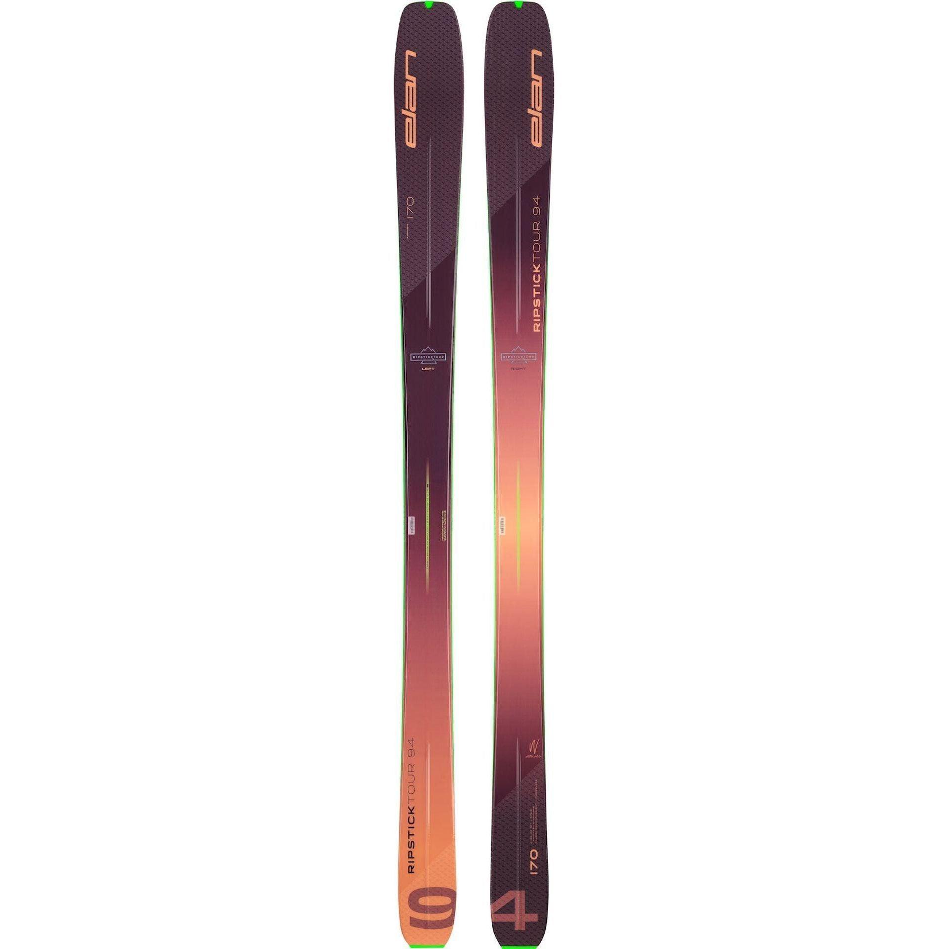 Elan Ripstick Tour 94 W Alpine Touring Ski Skis - Touring Skis - All Mountain - Womens Elan