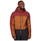 Flylow Lab Coat Winter Apparel - Winter Apparel Mens Hardshell Top Flylow Small Redwood/Copper/Black