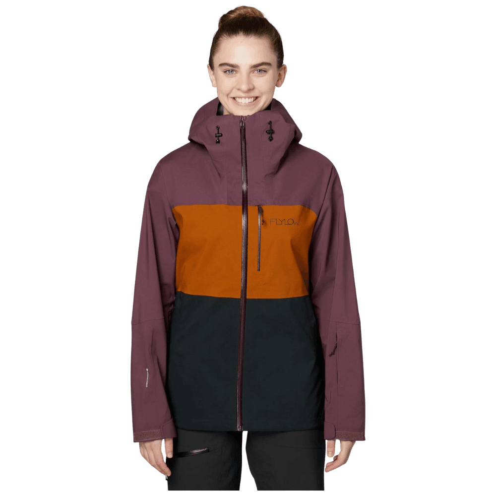 Flylow Lucy Jacket Winter Apparel - Winter Apparel Womens Hardshell Top Flylow XSmall Galaxy/Copper/Black