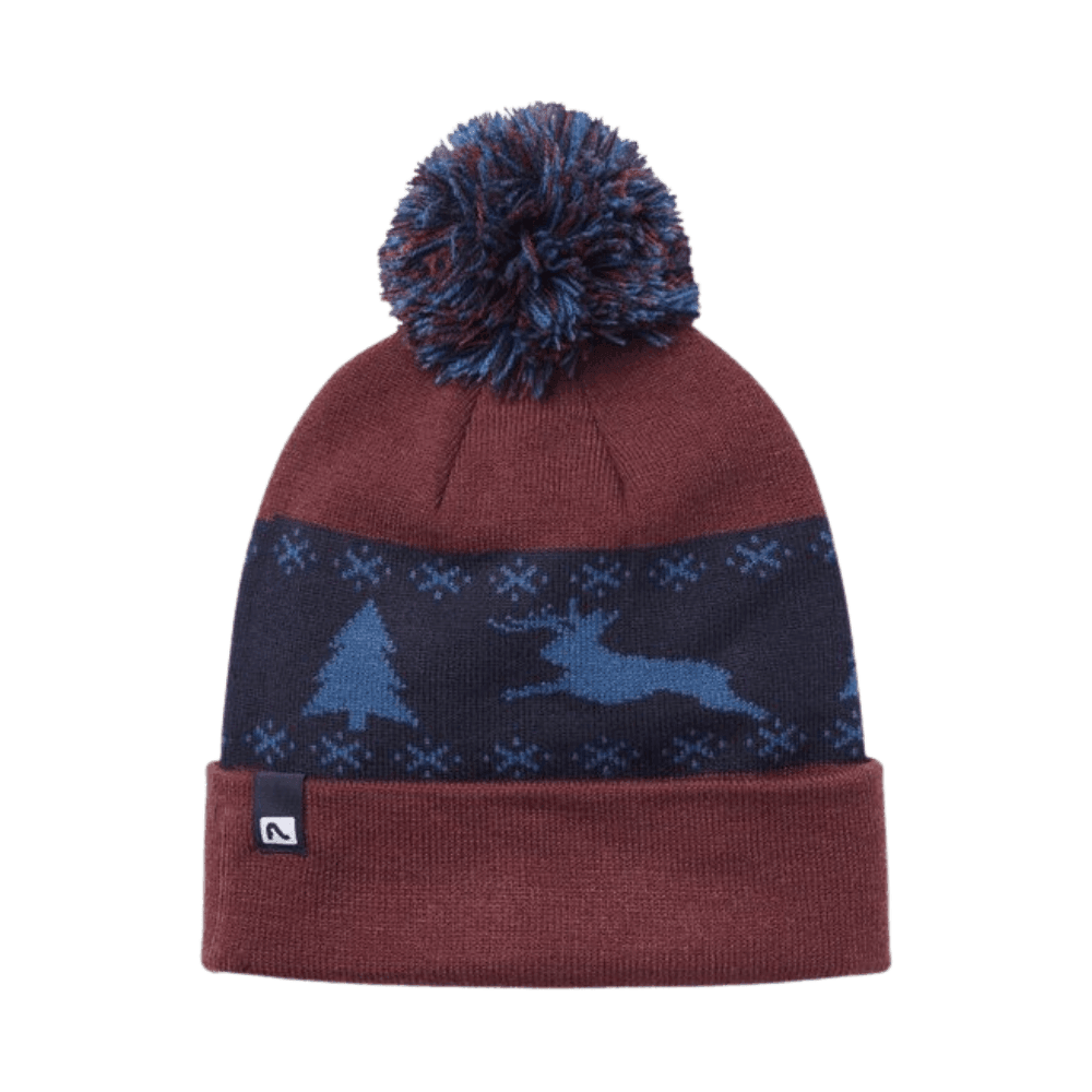 Flylow Revival Pom Winter Apparel - Hats and Beanies Flylow Redwood/River