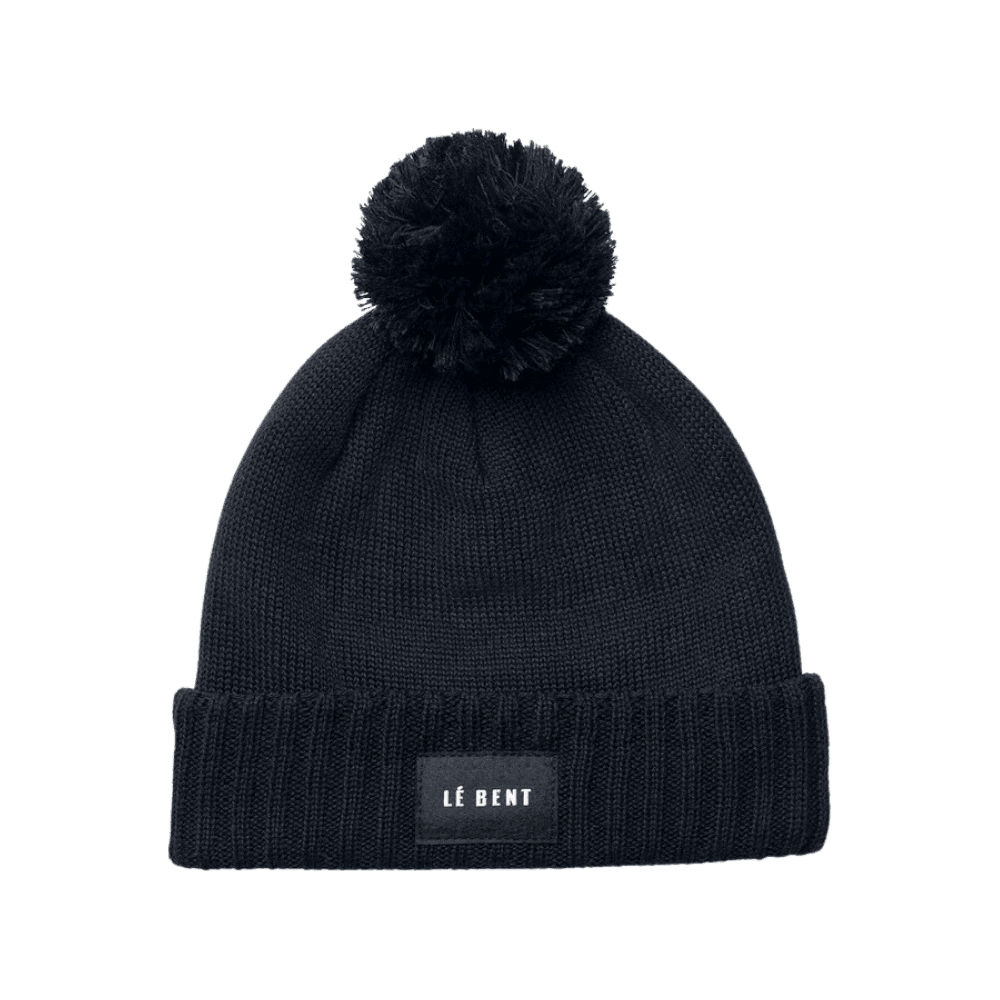 Le Bent Pom Pom Beanie Winter Apparel - Hats and Beanies Le Bent Black