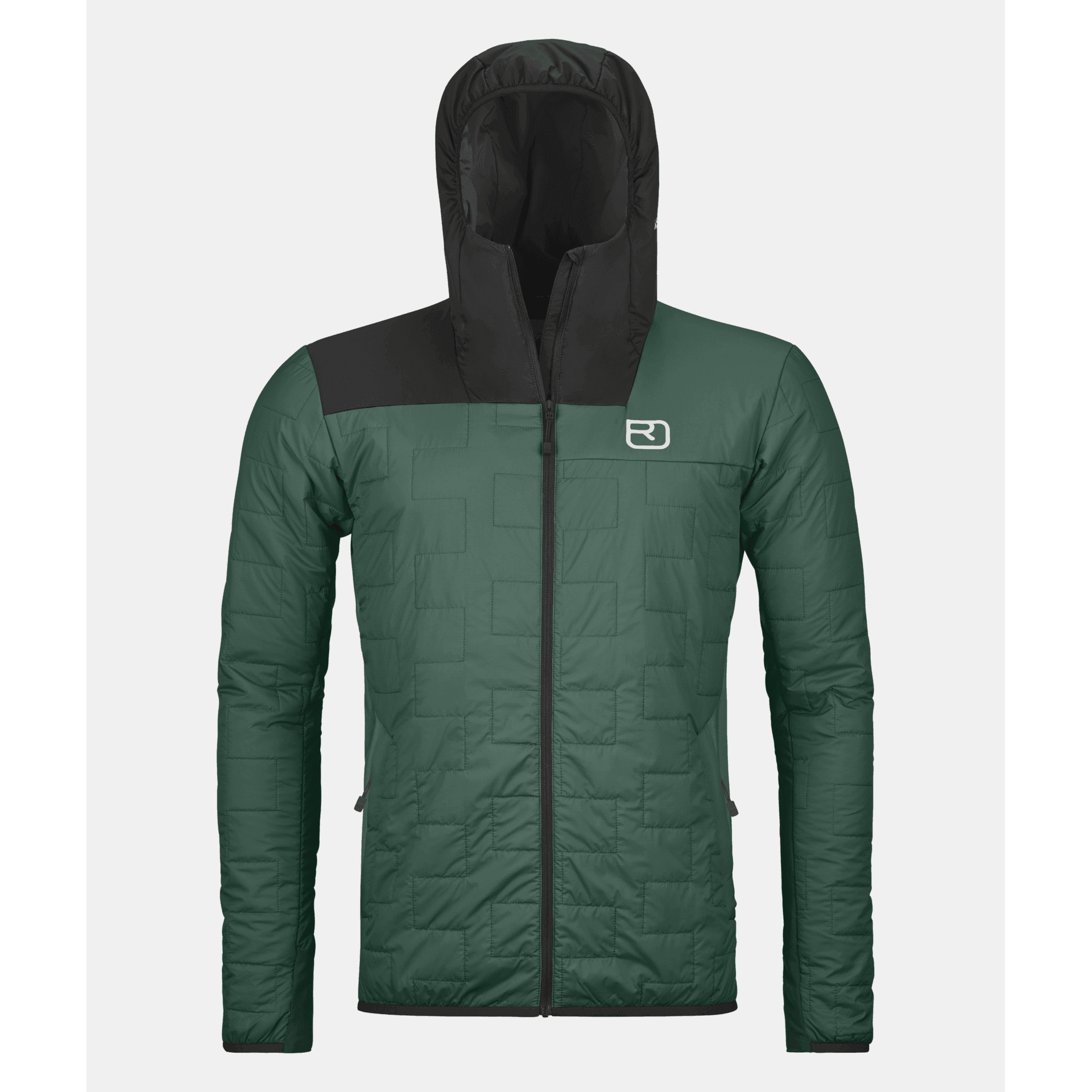 Ortovox Swisswool Piz Badus Jkt M (2024) Winter Apparel - Winter Apparel Mens Mid Layer Top Ortovox Medium Dark Pacific