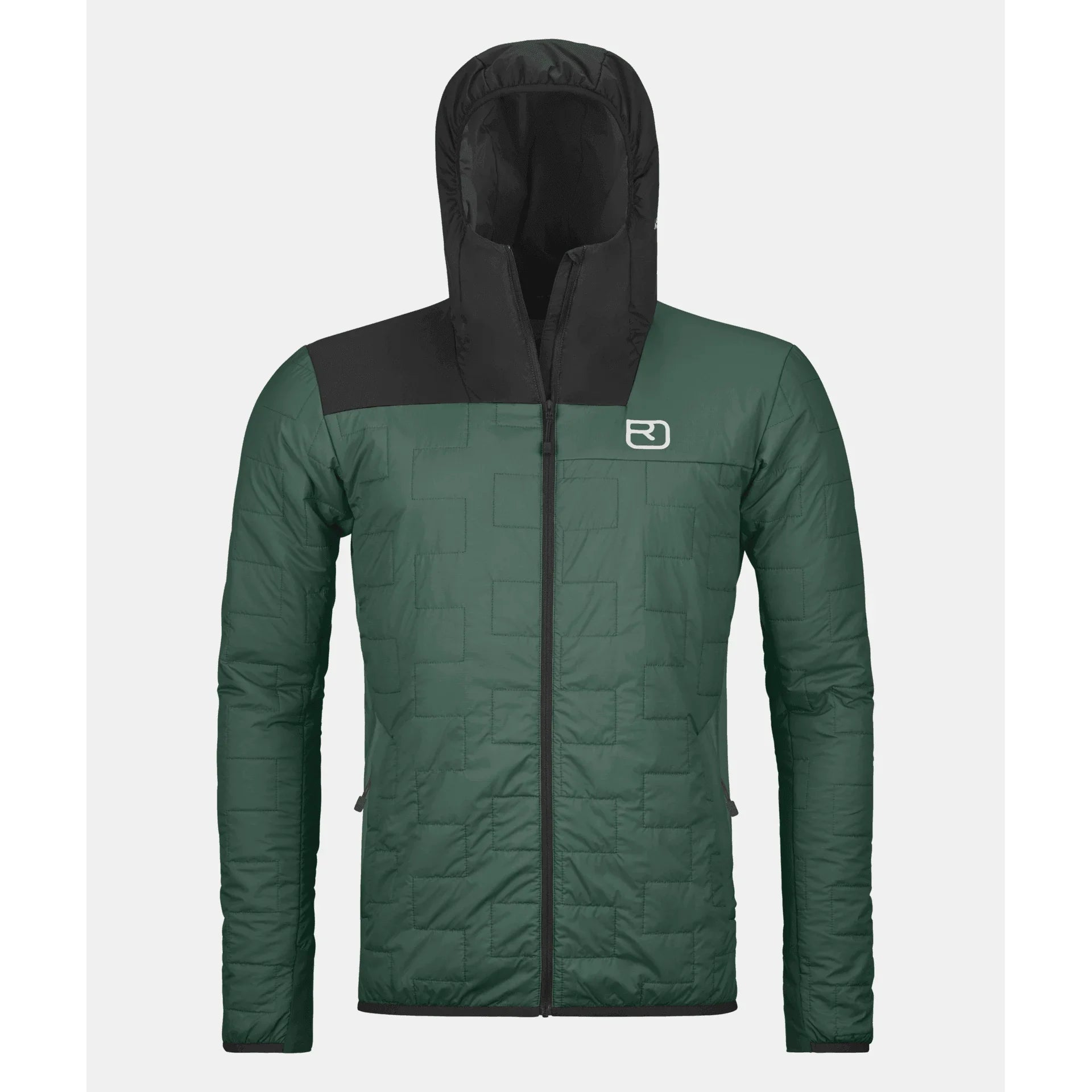 Ortovox Swisswool Piz Badus Jkt M (2024) Winter Apparel - Winter Apparel Mens Mid Layer Top Ortovox Medium Dark Pacific