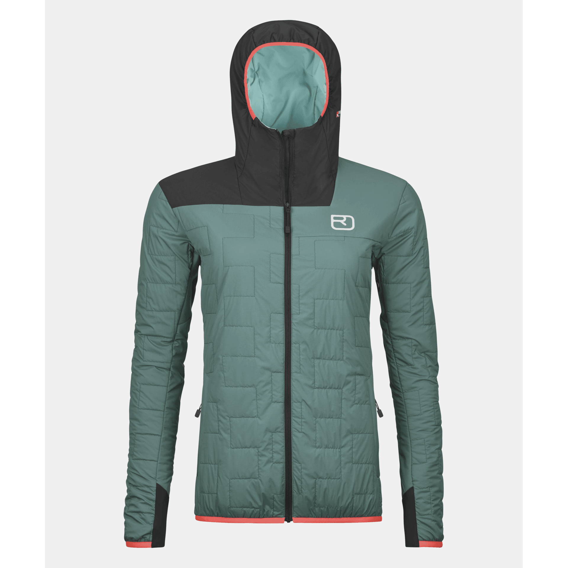 Ortovox Swisswool Piz Badus Jkt W (2024) Winter Apparel - Winter Apparel Womens Mid Layer Top Ortovox Small Arctic Grey