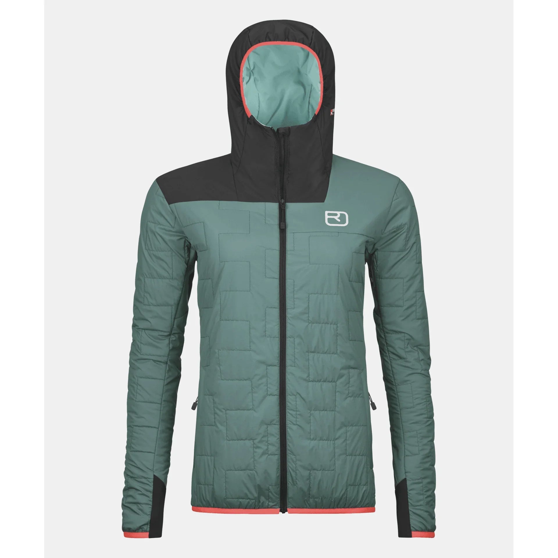 Ortovox Swisswool Piz Badus Jkt W (2024) Winter Apparel - Winter Apparel Womens Mid Layer Top Ortovox Small Arctic Grey