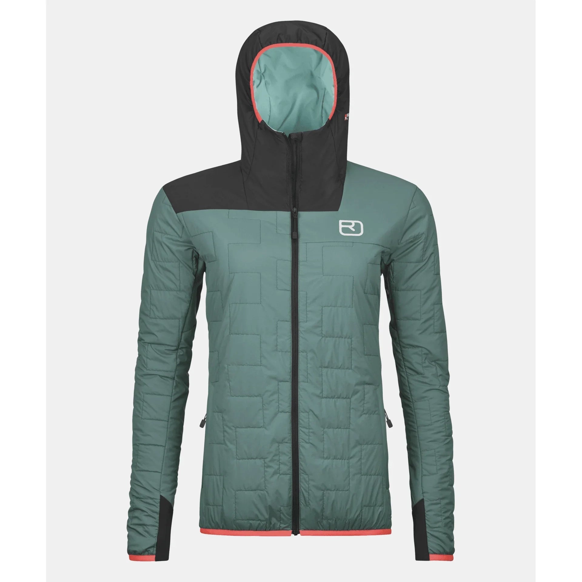 Ortovox Swisswool Piz Badus Jkt W (2024) Winter Apparel - Winter Apparel Womens Mid Layer Top Ortovox Small Arctic Grey
