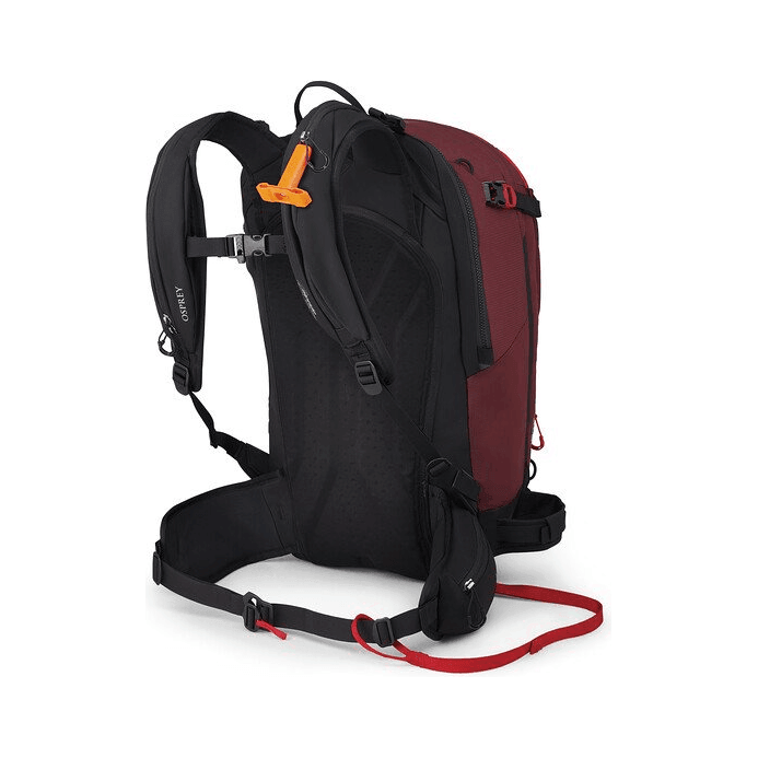Osprey Soelden Pro E2 Airbag Pack 32 Red Mountain Backpacks and Bags - Winter Pack Airbag Osprey