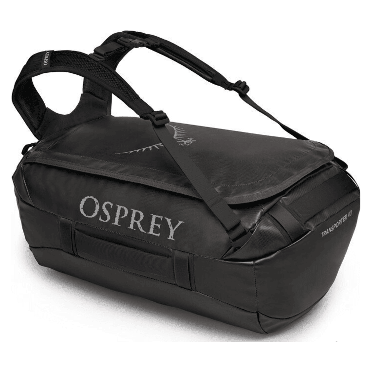 Osprey Transporter 40 Duffle Backpacks and Bags - Winter Travel Bags Osprey Black