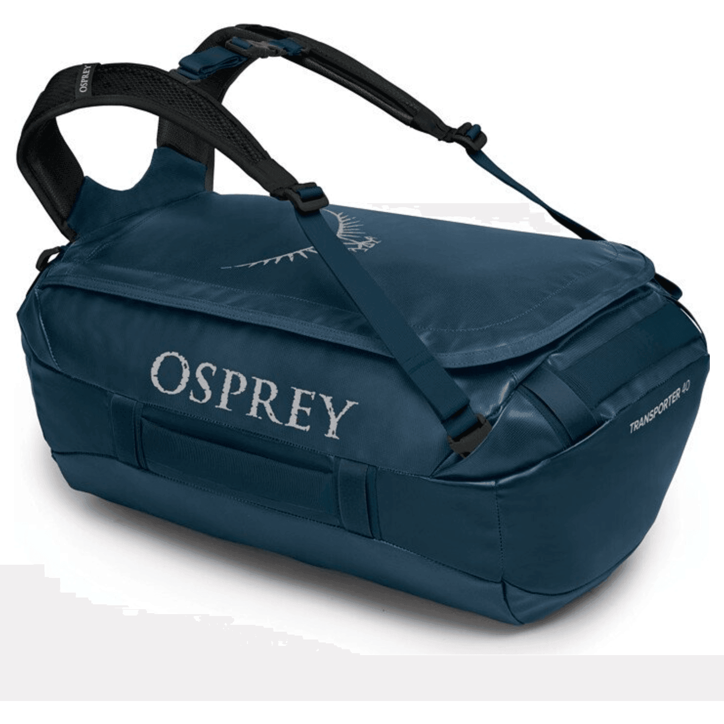 Osprey Transporter 40 Duffle Backpacks and Bags - Winter Travel Bags Osprey Venturi Blue