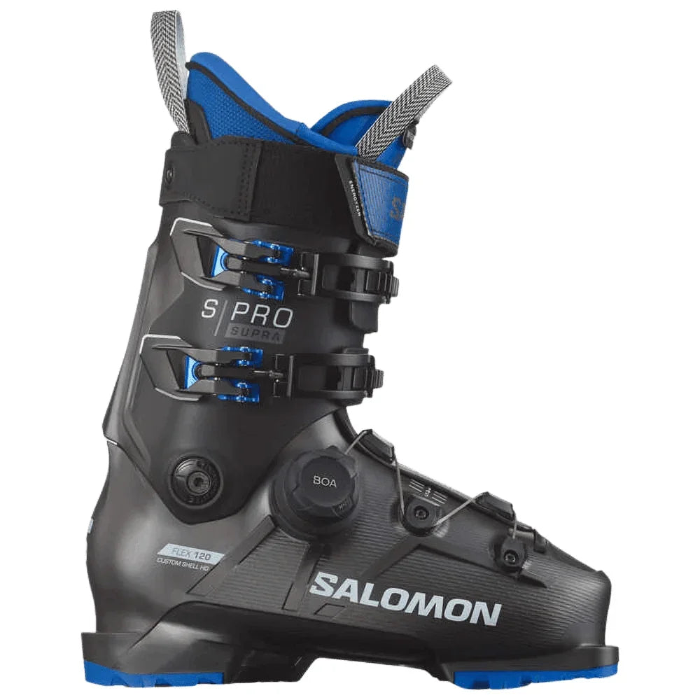 Salomon S/PRO Supra BOA 120 Alpine Boot Ski Boots - Alpine Boots - Men and Unisex Salomon Beluga Met. / Black / Race Blue 24.5