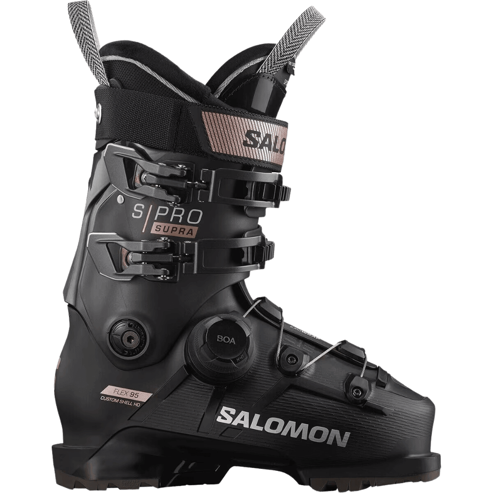 Salomon S/PRO SUPRA BOA 95 Womens Alpine Boot Ski Boots - Alpine Boots Salomon Black 22.5