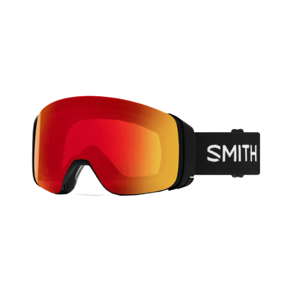 Smith 4D Mag Goggles Eyewear - Goggles Smith Optics Black || Chromapop Photochromic Red Mirror