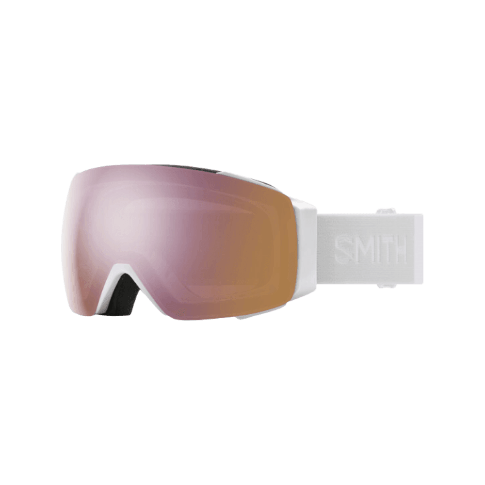 Smith I/O Mag Eyewear - Goggles Smith Optics White Vapor ChromaPop Everyday Rose Gold Mirror