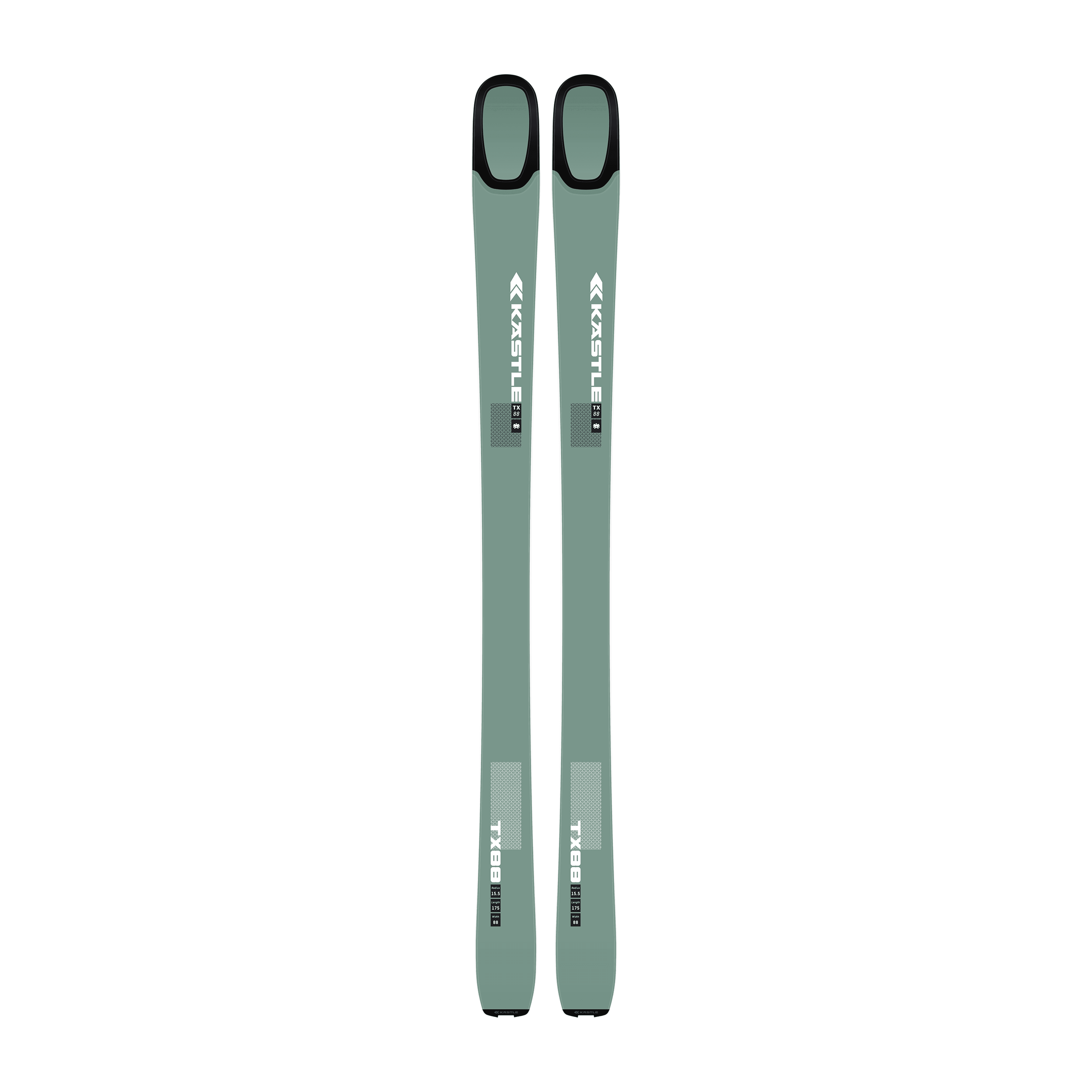 Kastle TX88 Alpine Touring Ski Skis - Touring Skis - Ski Mountaineering - Mens Kastle