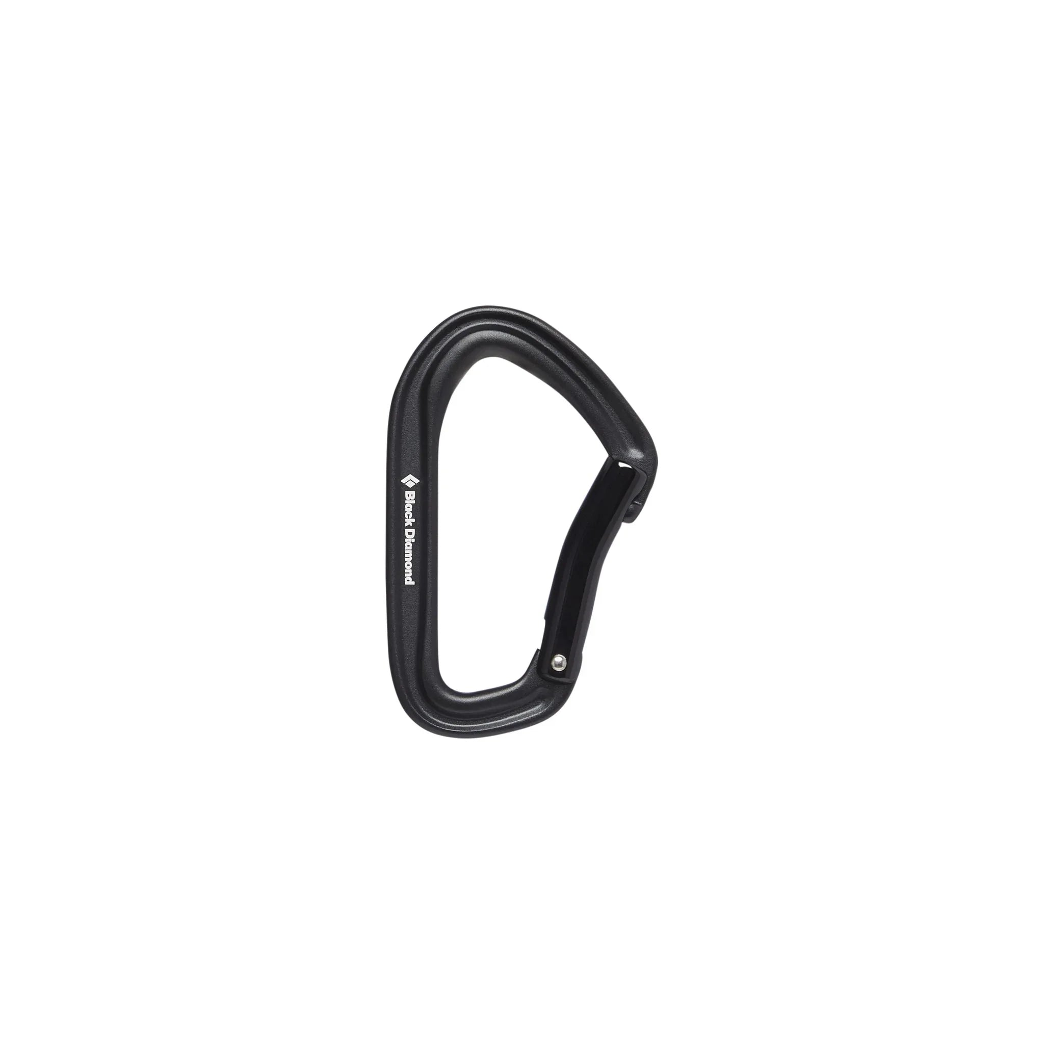 Black Diamond Hotforge Bent Gate Carabiner Summer Gear - Climbing Gear Black Diamond Black