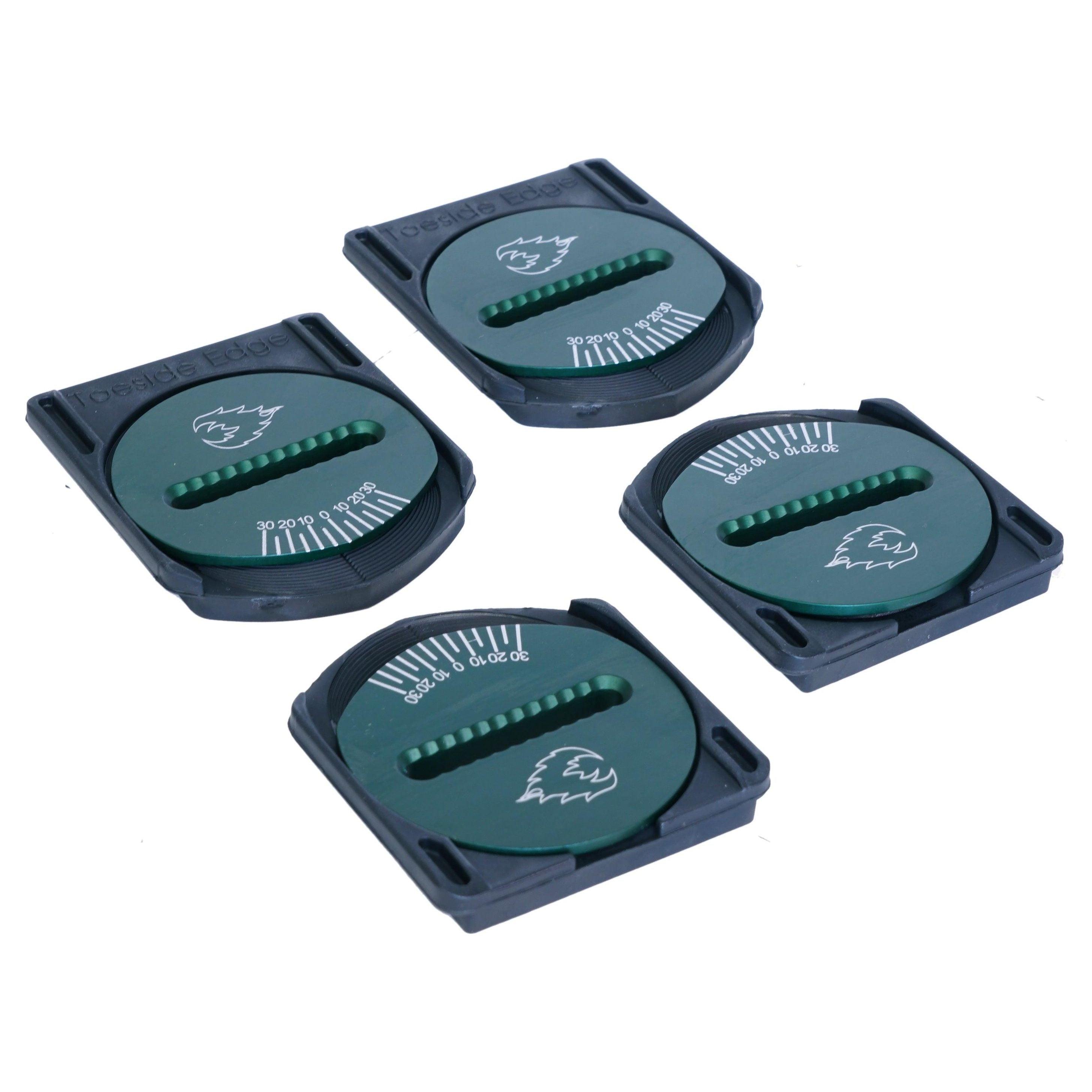Spark R&D Splitboard Pucks Splitboard - Splitboard Binding Accessories Spark R&D Flat Green