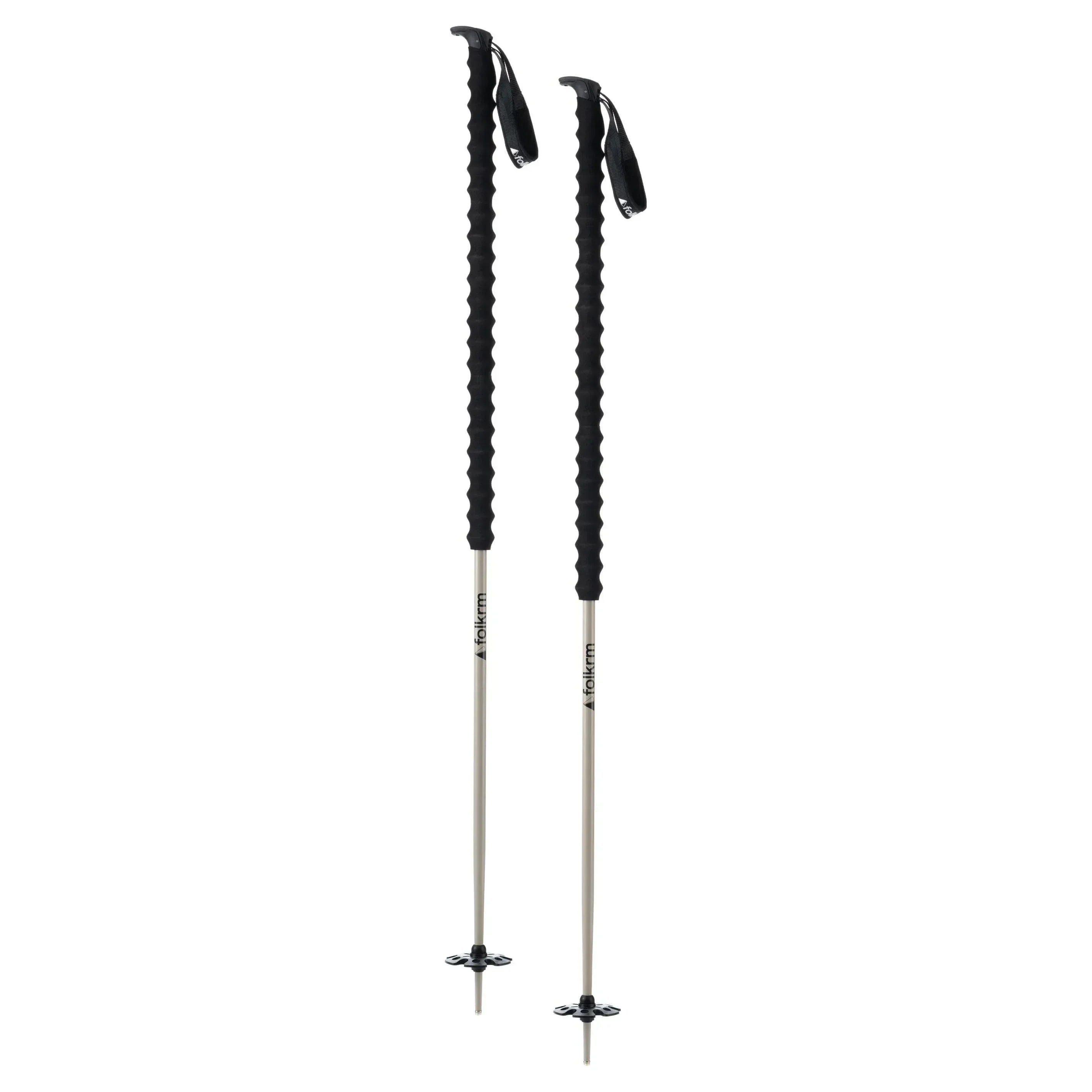 Folkrm Wyeast Ski Pole (24/25) Poles - Touring Poles Folkrm 115cm Desert White