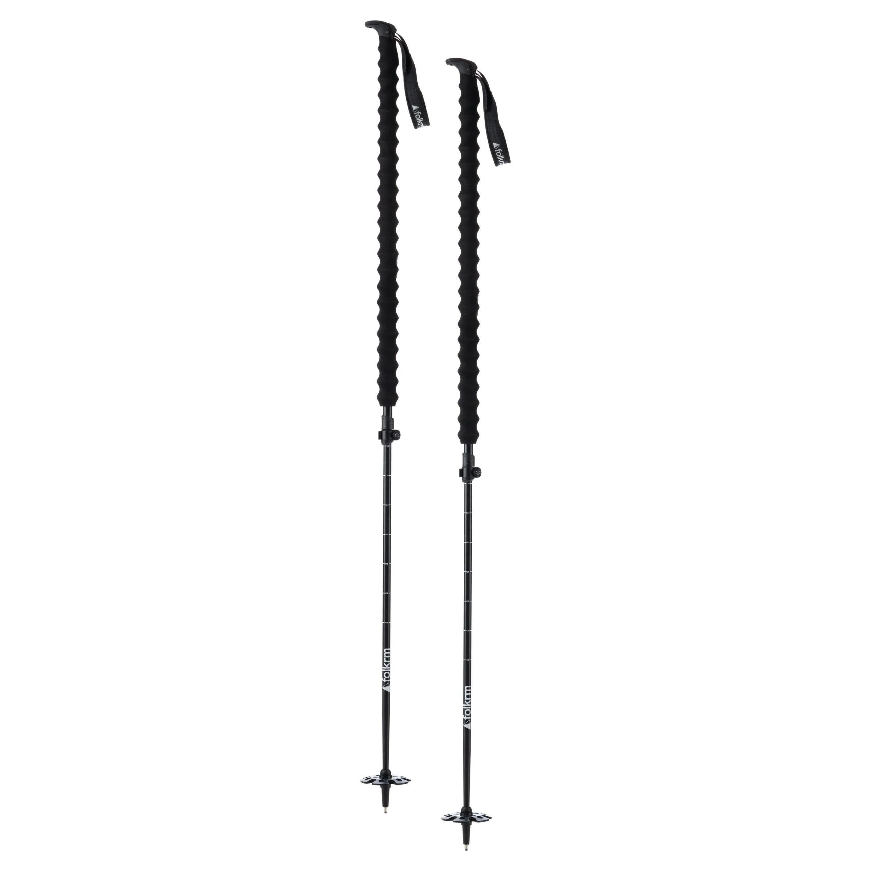 Pahto Ski Poles Poles - Touring Poles Folkrm Onyx Black