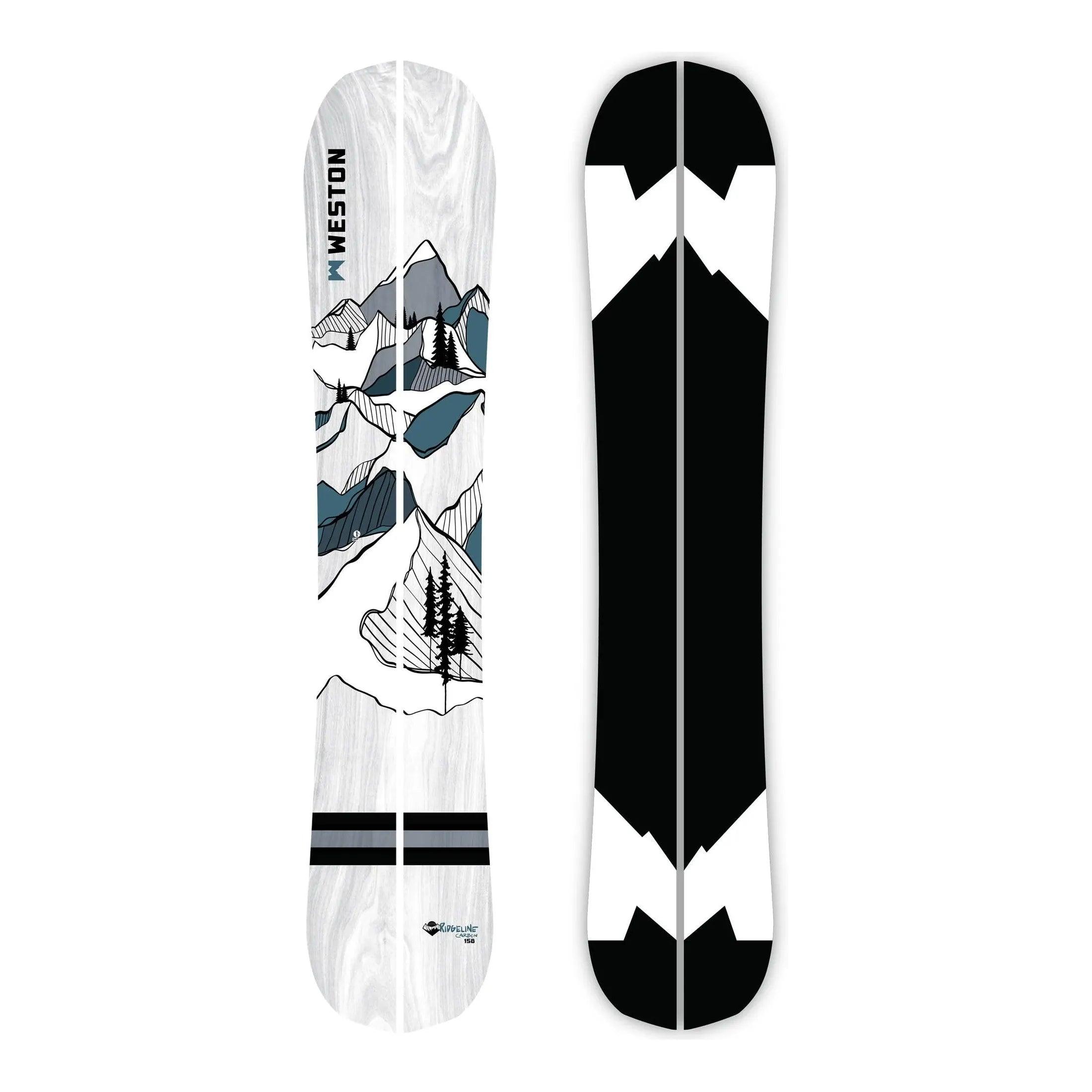 Weston Ridgeline Carbon Splitboard Splitboard - Splitboards Mens Weston 158